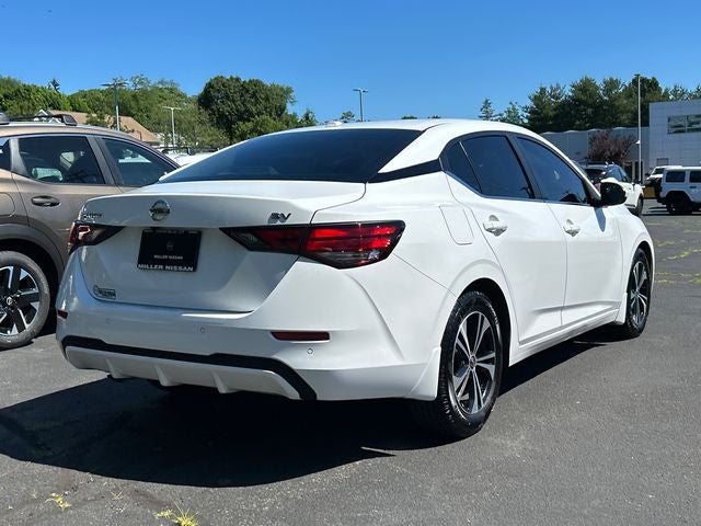 Certified 2023 Nissan Sentra SV with VIN 3N1AB8CV7PY321153 for sale in Fairfield, CT