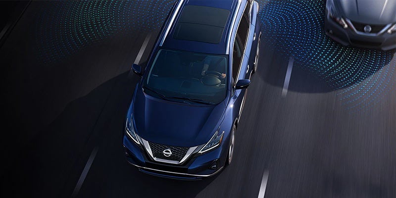 2022 Nissan Murano drone view