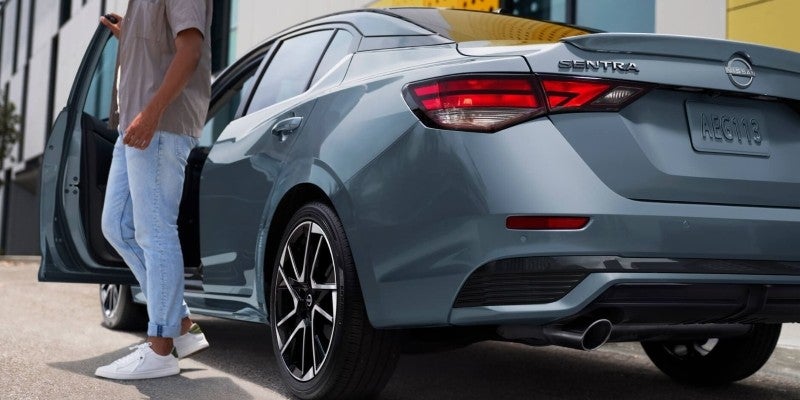 2023 Nissan Sentra back view