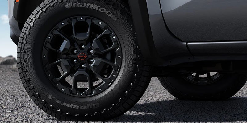 2024 Nissan Frontier driving off road