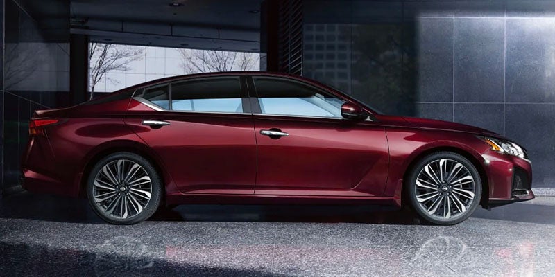 2025 Nissan Altima driving on the road